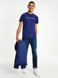 tommy hilfiger t-shirt blue 100 % organic cotton