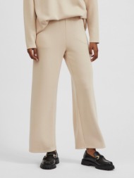 vila emely trousers beige 69% viscose, 26% polyester, 5% elastane