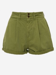 pepe jeans shorts green 100% cotton