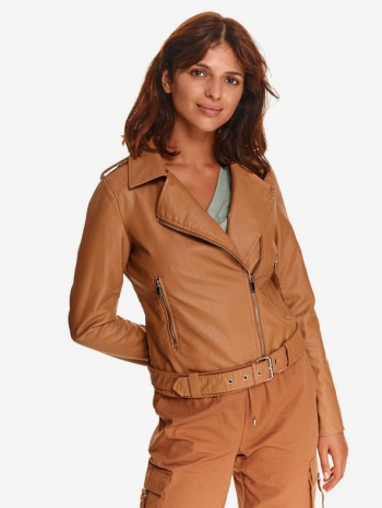 top secret jacket brown 100% polyurethane σε προσφορά