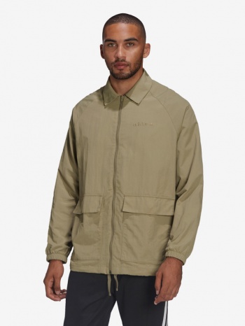 adidas originals jacket green 100% nylon σε προσφορά