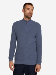tom tailor denim sweater blue 95% cotton, 5% wool