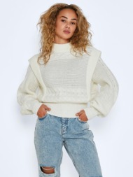 noisy may carla sweater white 72% acrylic, 18% polyester, 10% nylon