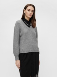 .object malena sweater grey 50% viscose, 27% nylon, 23% polyester