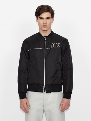 armani exchange jacket black main part - 100% polyamide; σε προσφορά