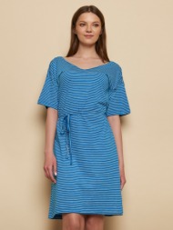 tranquillo dresses blue 100 % organic cotton