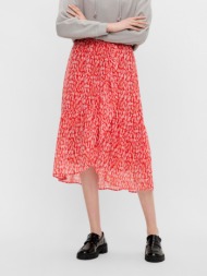 pieces rio skirt red 100% polyester