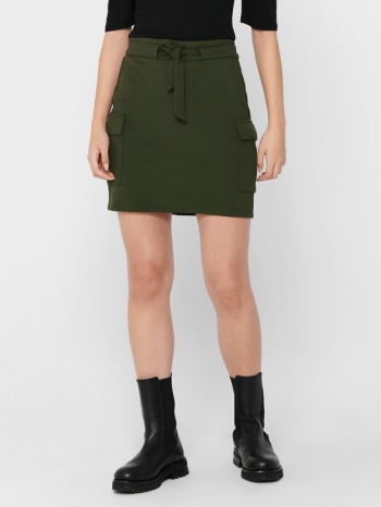 only poptrash skirt green 63% viscosis lenzing™ ecovero™ σε προσφορά