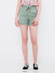 camaieu shorts green 53% tencel, 47% linen