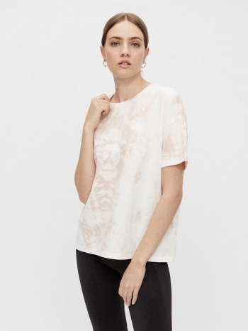 pieces panni t-shirt pink 65% cotton, 35% polyester σε προσφορά