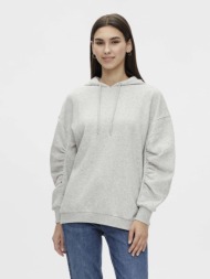 pieces franci sweatshirt grey 60 % organic cotton, 40 % polyester