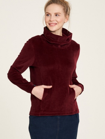 tranquillo sweatshirt red 80% organic cotton, 20% recycled σε προσφορά