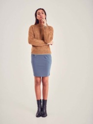 ichi sweater brown 55% acrylic, 20% polyester, 15% cotton, 10% nylon