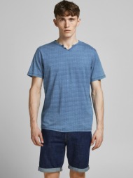 jack & jones prince t-shirt blue 100% cotton