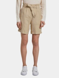 tom tailor shorts beige 55% flax, 45% viscose