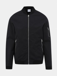 jack & jones rush jacket black outer part - 100% polyester; surface finish - 100% polyuretane; linin