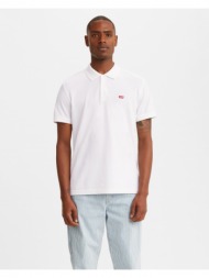 levi`s® housemark polo shirt white 100% cotton