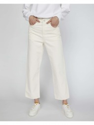levi`s® ribcage straight ankle rainbow jeans white 100% cotton