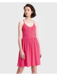 vero moda adarebecca sl dresses pink 60% cotton, 40% polyester