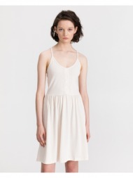 vero moda adarebecca sl dresses white 60% cotton, 40% polyester