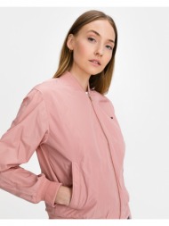 tommy hilfiger essential bomber jacket pink 100% polyester