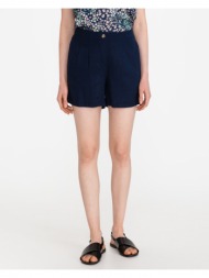 vero moda astimilo shorts blue 55% flax, 45% viscose