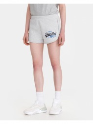 superdry vl duo shorts grey 56% cotton, 44% polyester