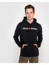 jack & jones corp sweatshirt black 80% cotton, 20% polyester