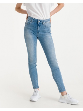 replay luzien jeans blue 92% cotton, 6% elastomultiester σε προσφορά
