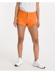 replay rose shorts orange 98% cotton, 2% elastane