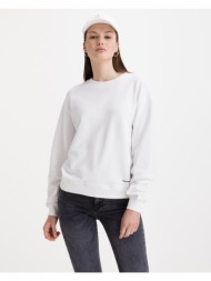 replay sweatshirt white 100 % organic cotton