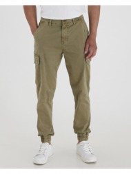 blend trousers green 98% cotton, 2% elastane