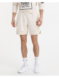 puma black fives shorts beige 100% cotton