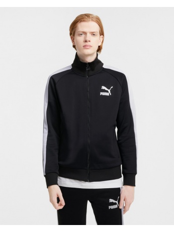 puma iconic sweatshirt black 100% polyester σε προσφορά