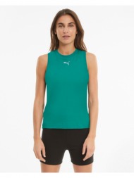 puma evide mesh top blue 100 % recycled polyester