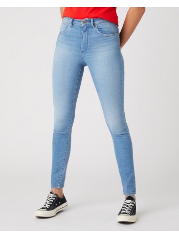 wrangler jeans blue 84% cotton, 14% polyester, 2% elastane σε προσφορά