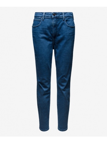 lee scarlett plus jeans blue 75% cotton, 14% recycled σε προσφορά
