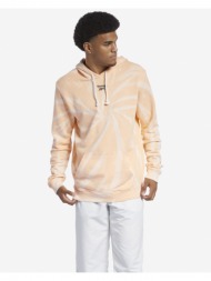 reebok classic classic tie dye sweatshirt orange 100% cotton