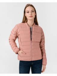 helly hansen mono material insukator jacket pink beige top -  100% polyester