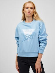 guess sweatshirt blue 60% cotton, 40% polyester