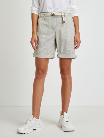 tom tailor shorts beige 98% cotton, 2% elastane σε προσφορά
