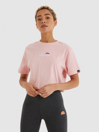 ellesse fireball t-shirt pink 100% cotton σε προσφορά