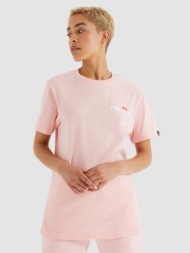 ellesse kittin t-shirt pink 100% cotton