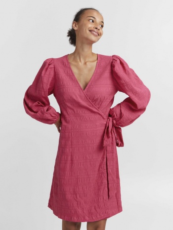 ichi dresses pink 98% polyester, 2% elastane σε προσφορά