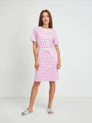 vila tinny dresses pink 50% recycled polyester, 24% polyester, 23% viscose, 3% elastane