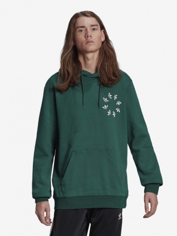 adidas originals sweatshirt green 100% cotton σε προσφορά