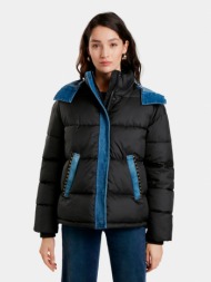 desigual austen winter jacket black 100% polyester