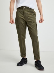 diesel jared trousers green 100% cotton