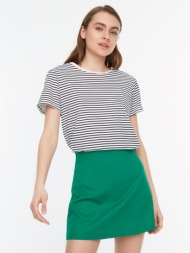 trendyol skirt green 100% cotton