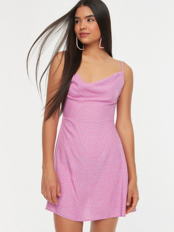 trendyol dresses pink 100% viscose σε προσφορά